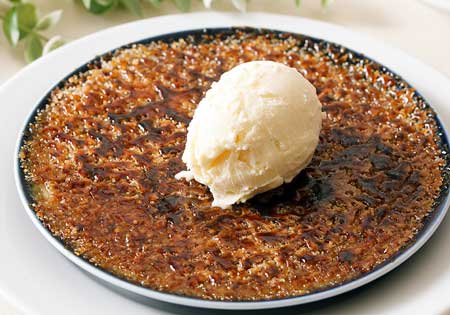 ピスタチオのブリュレ